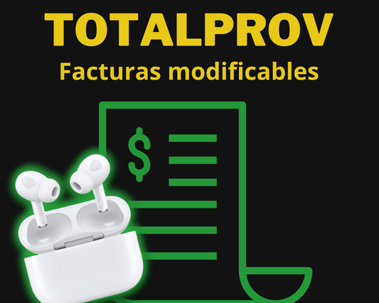 Factura auriculares inalámbricos